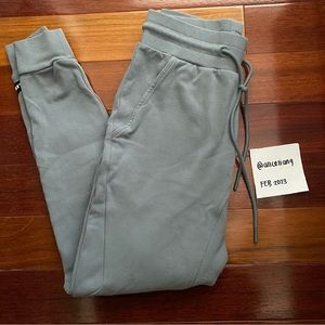 storm gray alphalete identity joggers
